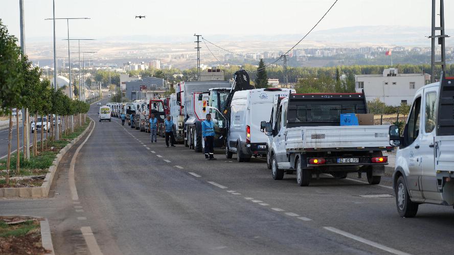 Adıyaman Belediyemiz kendi öz kaynaklarıyla araç filosunu güçlendirdi