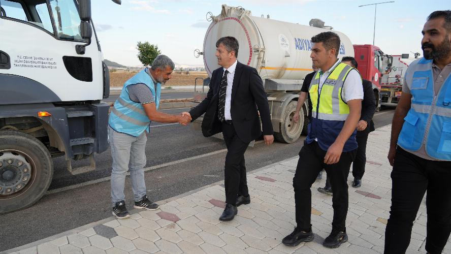 Adıyaman Belediyemiz kendi öz kaynaklarıyla araç filosunu güçlendirdi