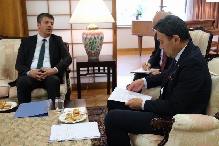 Adıyaman ve Japonya Arasında Yeni İşbirlikleri: Başkanımız, Japonya Büyükelçisi Takahiko İle Görüştü
