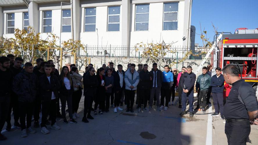 Adıyaman Belediyesi itfaiyeci alımı parkur sınavında büyük heyecan   