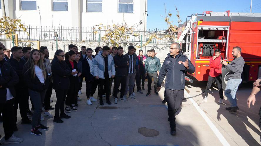 Adıyaman Belediyesi itfaiyeci alımı parkur sınavında büyük heyecan   