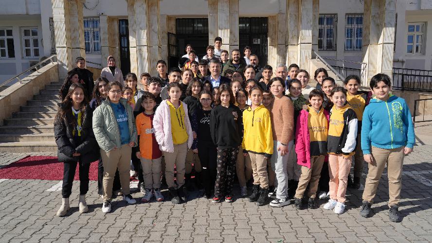 Başkanımız Tutdere, Türkiye Petrolleri Ortaokulu’nda Öğretmen ve Öğrencilerle Buluştu