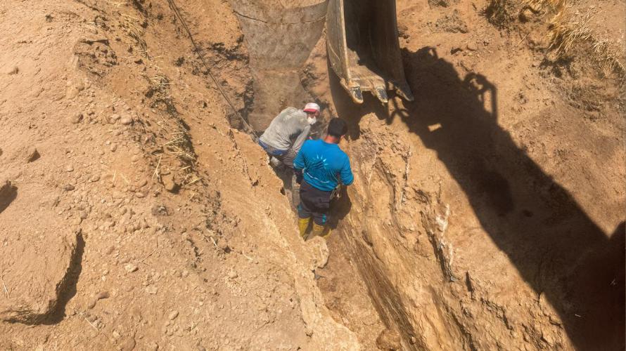 Adıyaman Belediyemiz Su ve Kanalizasyon Ekiplerinden yoğun arıza mesaisi