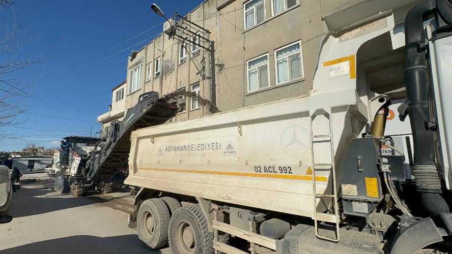 Kapcami Mahallesi’nde altyapı tamamlandı, asfalt çalışmaları başladı