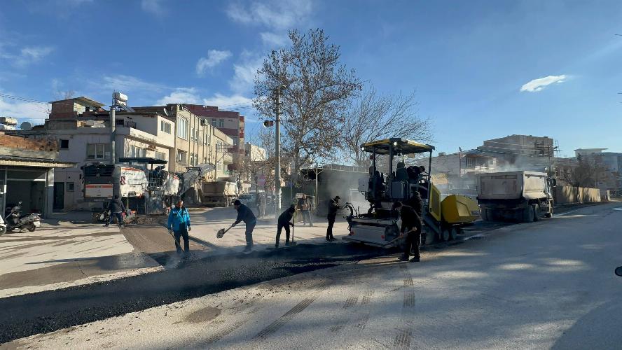 Kapcami Mahallesi’nde altyapı tamamlandı, asfalt çalışmaları başladı