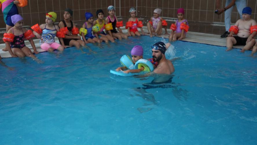 Adıyaman Belediyemiz Yüzme Kurslarına rekor katılım