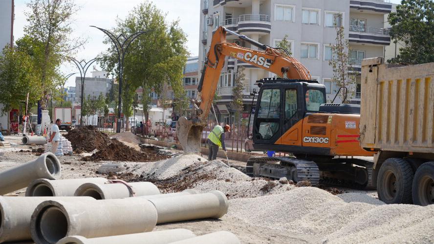 Adıyaman Belediyemizin Altyapı Çalışmalarına Aralıksız Devam Ediyor