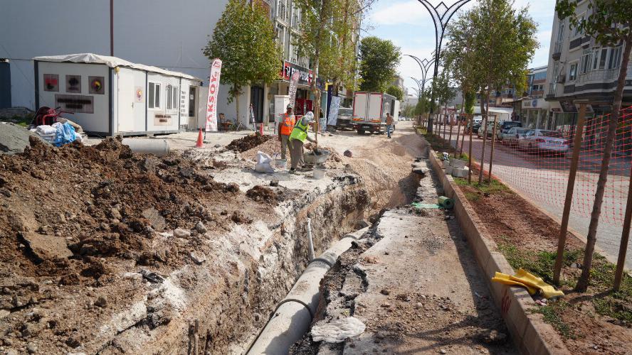 Adıyaman Belediyemizin Altyapı Çalışmalarına Aralıksız Devam Ediyor