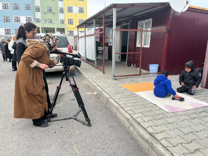 Adıyaman Belediyemiz 04.17 Belgesel Film Atölyesi ilk çekimlerine başladı