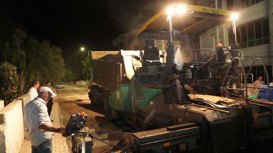 Gece gündüz hizmet: Tutdere sahada, ekipler iş başında