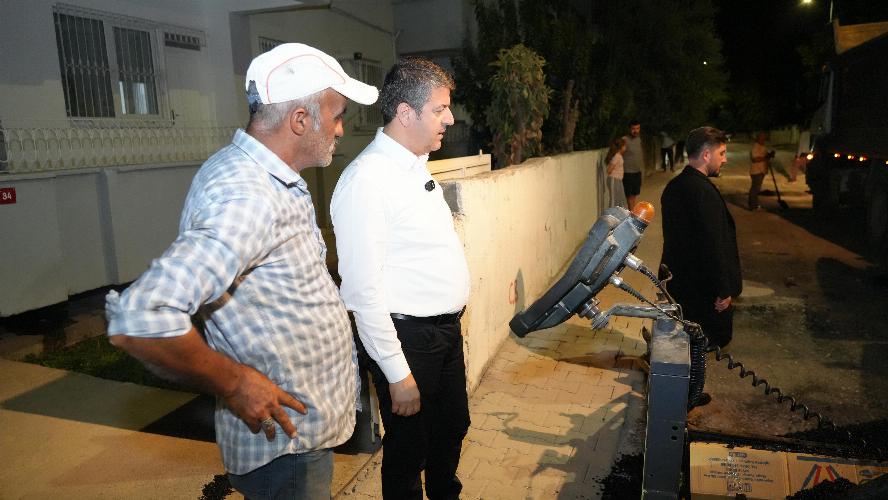Gece gündüz hizmet: Tutdere sahada, ekipler iş başında