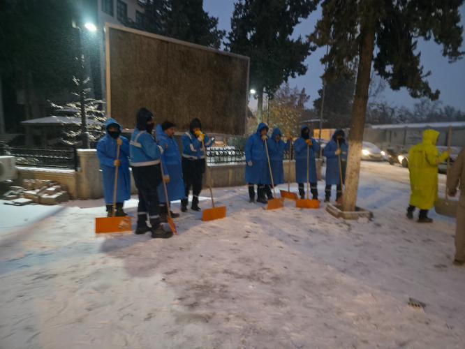 Adıyaman’da Yoğun Karla Mücadele: Belediyemiz Ekipleri Teyakkuzda   