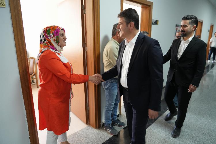 Başkanımız Tutdere, Belediye personeliyle bayramlaştı