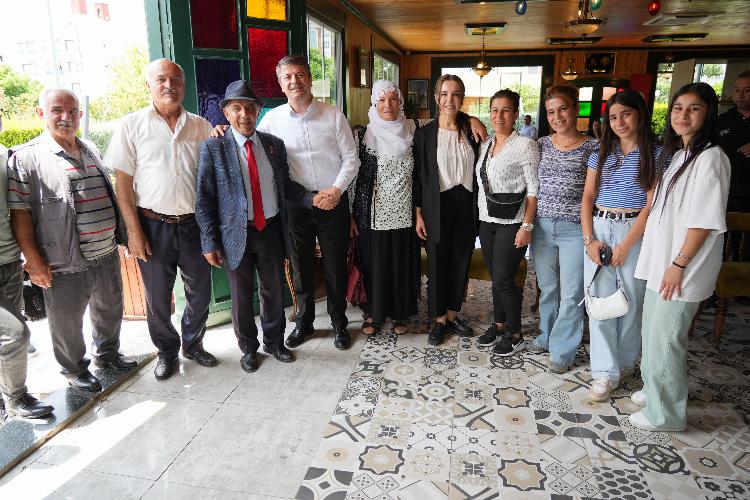 Başkanımız Abdurrahman Tutdere vatandaşlarla bayramlaştı