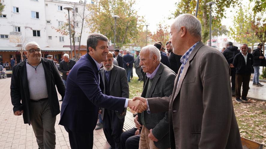 Başkanımız Tutdere’ye Demokrasi Parkı’nda Klamlı Karşılama