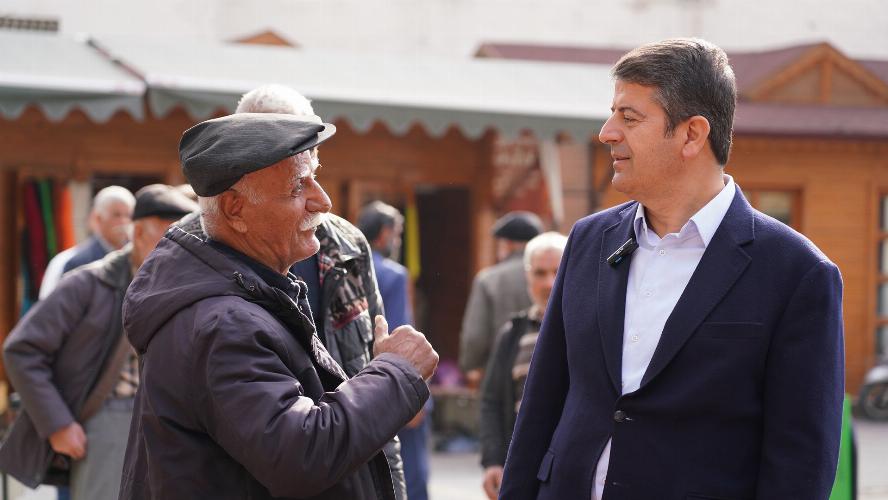 Başkanımız Tutdere’ye Demokrasi Parkı’nda Klamlı Karşılama