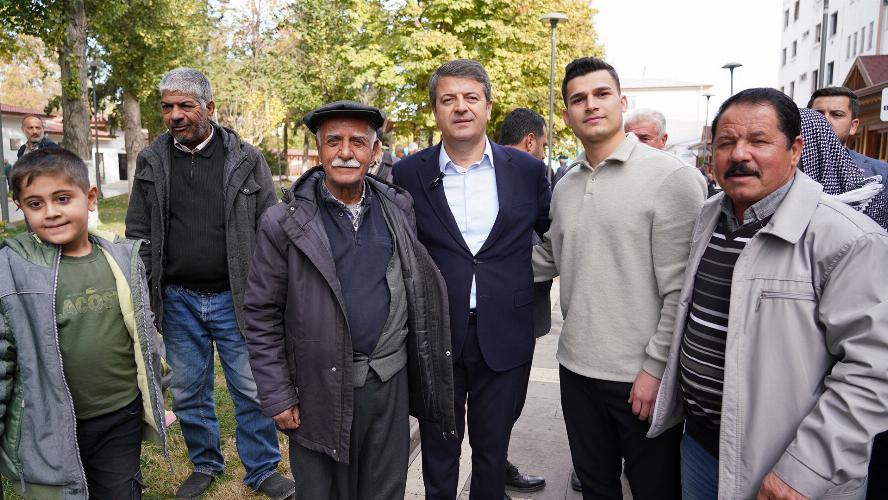 Başkanımız Tutdere’ye Demokrasi Parkı’nda Klamlı Karşılama