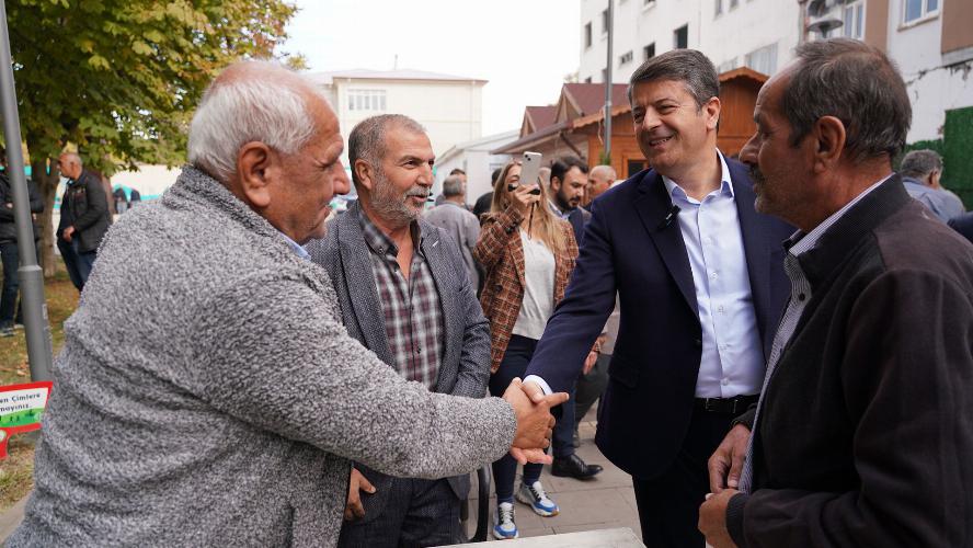 Başkanımız Tutdere’ye Demokrasi Parkı’nda Klamlı Karşılama