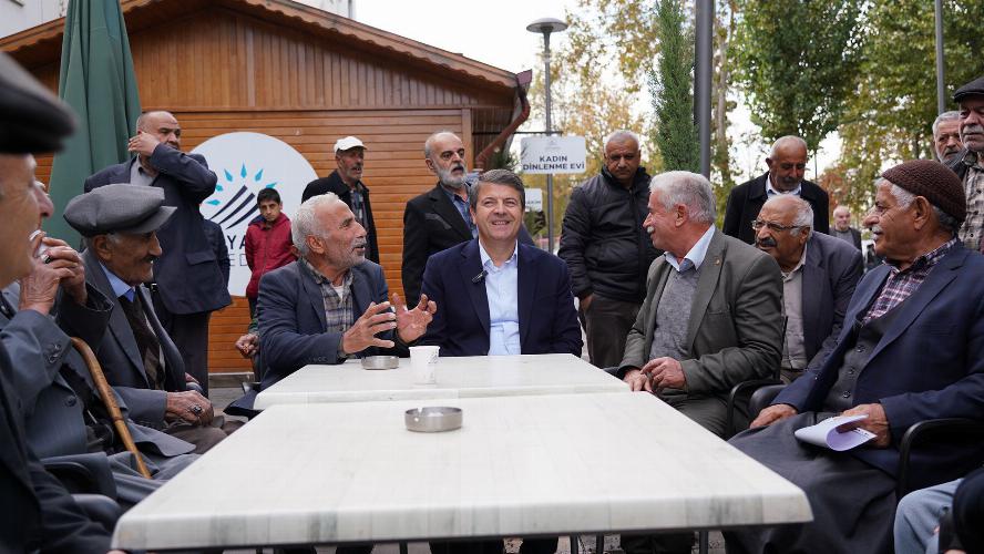 Başkanımız Tutdere’ye Demokrasi Parkı’nda Klamlı Karşılama