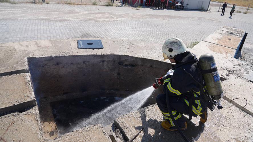 Adıyaman Belediyemizden Gerçeği Aratmayan Deprem Tatbikatı