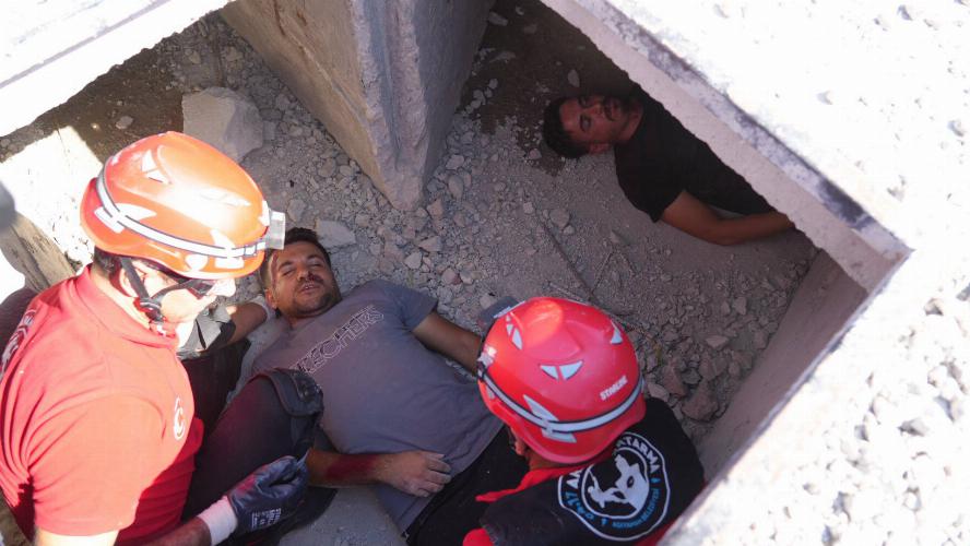 Adıyaman Belediyemizden Gerçeği Aratmayan Deprem Tatbikatı