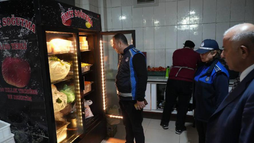 Belediyemiz Ekiplerinden Yılbaşı öncesi kapsamlı denetim   