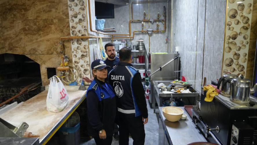 Belediyemiz Ekiplerinden Yılbaşı öncesi kapsamlı denetim   