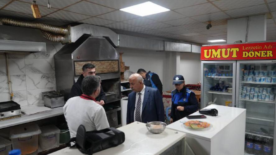 Belediyemiz Ekiplerinden Yılbaşı öncesi kapsamlı denetim   