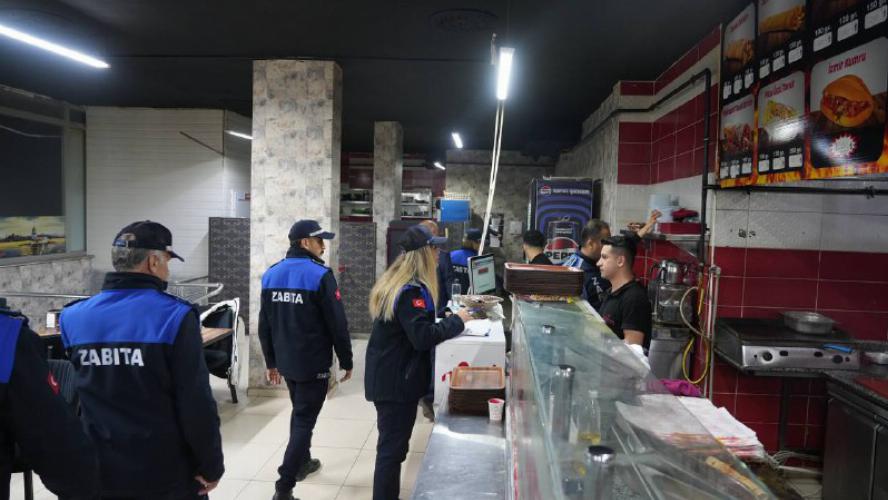 Belediyemiz Ekiplerinden Yılbaşı öncesi kapsamlı denetim   