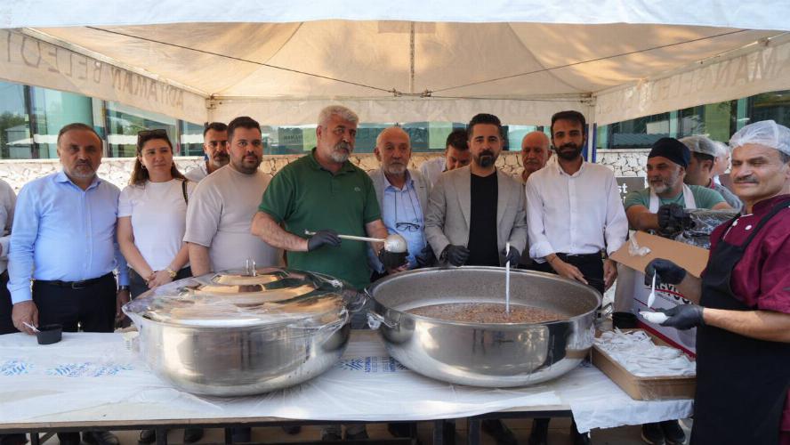 Adıyaman Belediyemizden 6 bin kişiye aşure ikramı