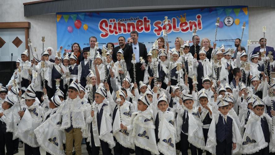 Adıyaman’da Geleneksel Sünnet Şöleni Coşkusu
