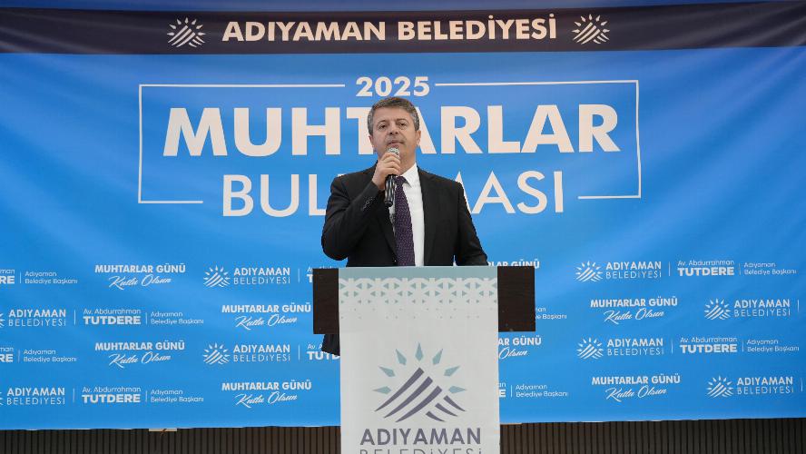 Başkanımız Tutdere Muhtarlarla Bir Araya Geldi: “Önceliğimiz Köyüyle, Kentiyle Adıyaman Halkıdır”