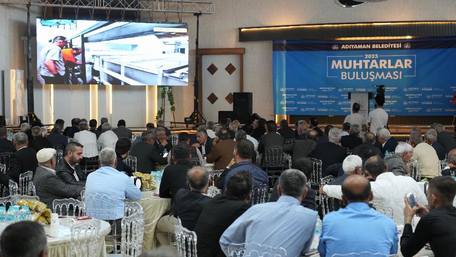 Başkanımız Tutdere Muhtarlarla Bir Araya Geldi: “Önceliğimiz Köyüyle, Kentiyle Adıyaman Halkıdır”