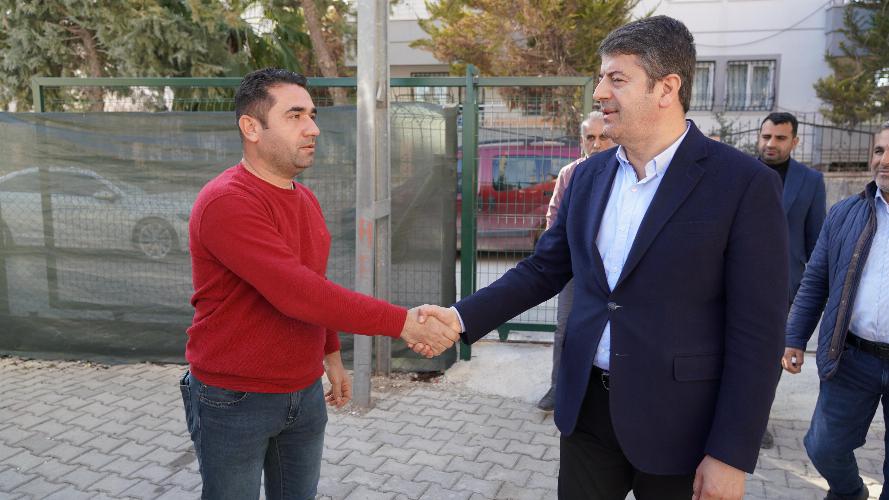 Başkanımız Tutdere gazetecileri ziyaret etti: “Zor koşullara rağmen görevinizi sürdürmeniz anlamlı”