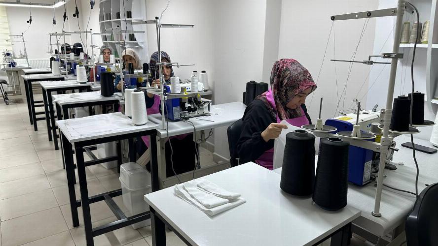 Adıyaman Belediyemizin ‘Altın İğne’ Projesi kadınlara umut oluyor