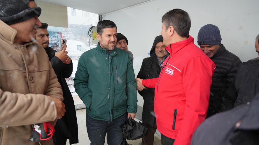 Başkanımız Tutdere’den Yürekleri Isıtan İkram