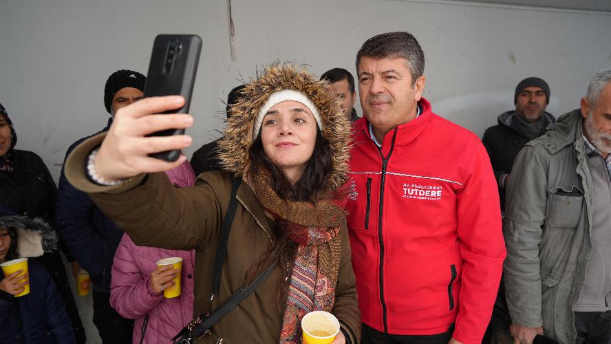 Başkanımız Tutdere’den Yürekleri Isıtan İkram