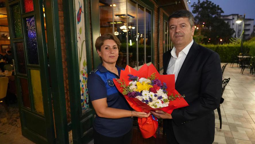 Başkanımız Tutdere zabıta personeliyle bir araya geldi   