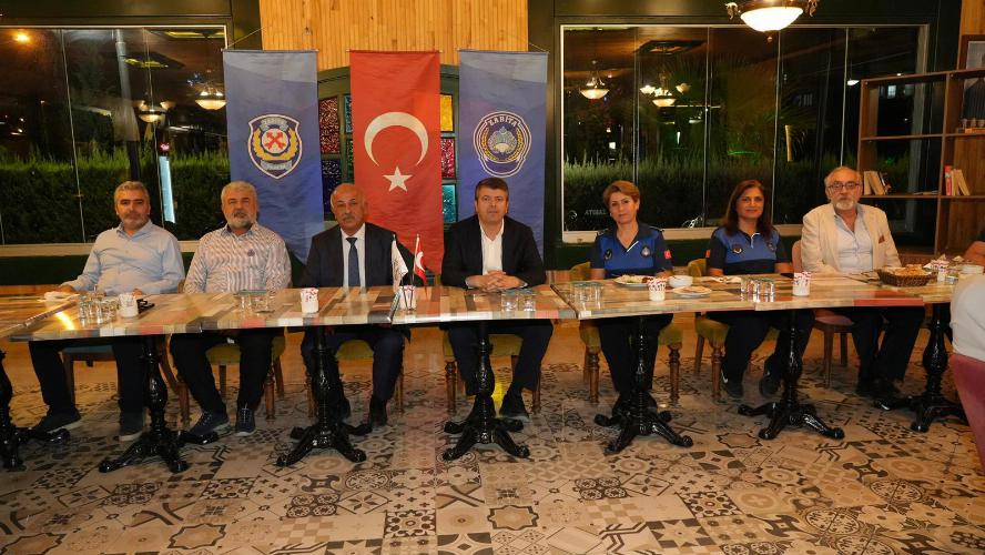 Başkanımız Tutdere zabıta personeliyle bir araya geldi   