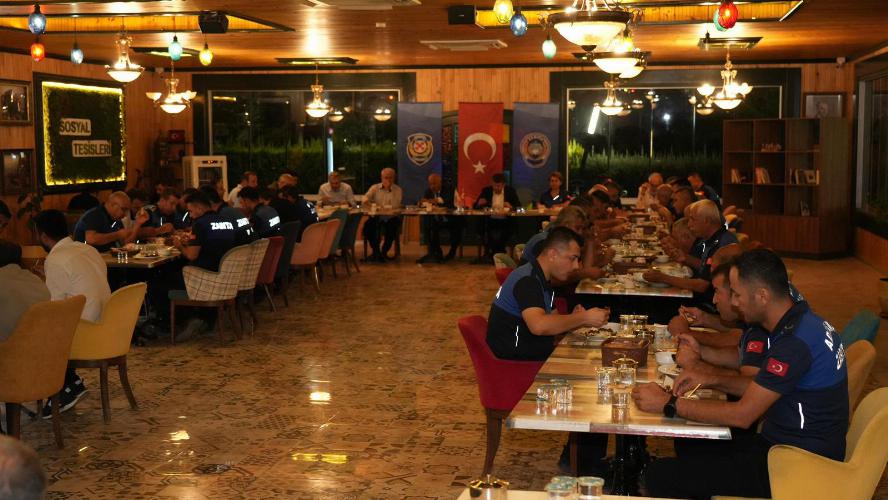 Başkanımız Tutdere zabıta personeliyle bir araya geldi   