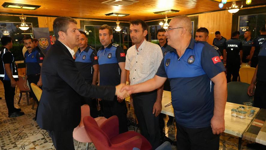 Başkanımız Tutdere zabıta personeliyle bir araya geldi   