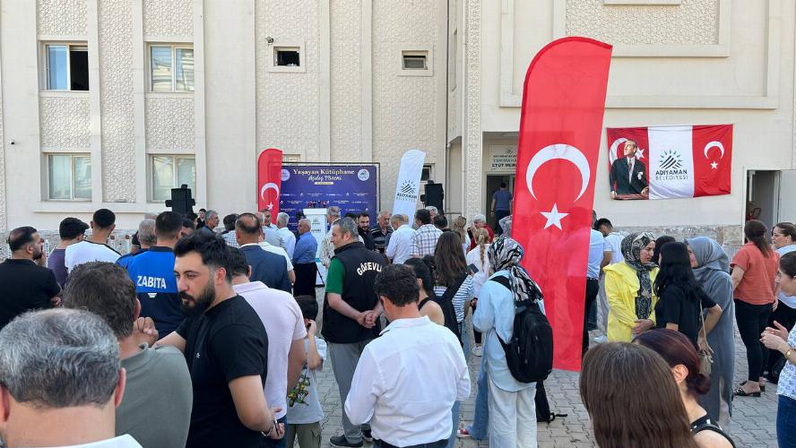 Adıyaman Belediyemiz kente yeni bir kütüphane kazandırdı