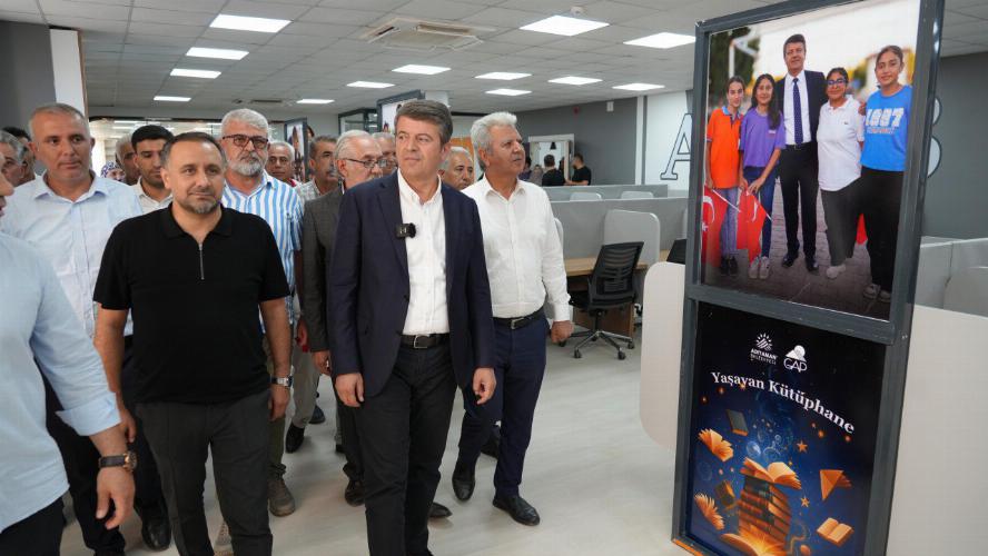 Adıyaman Belediyemiz kente yeni bir kütüphane kazandırdı