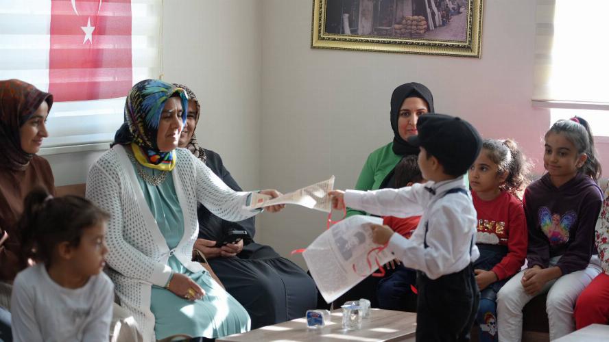 Belediyemizin kreşlerinde miniklerden anlamlı Cumhuriyet Bayramı kutlaması   