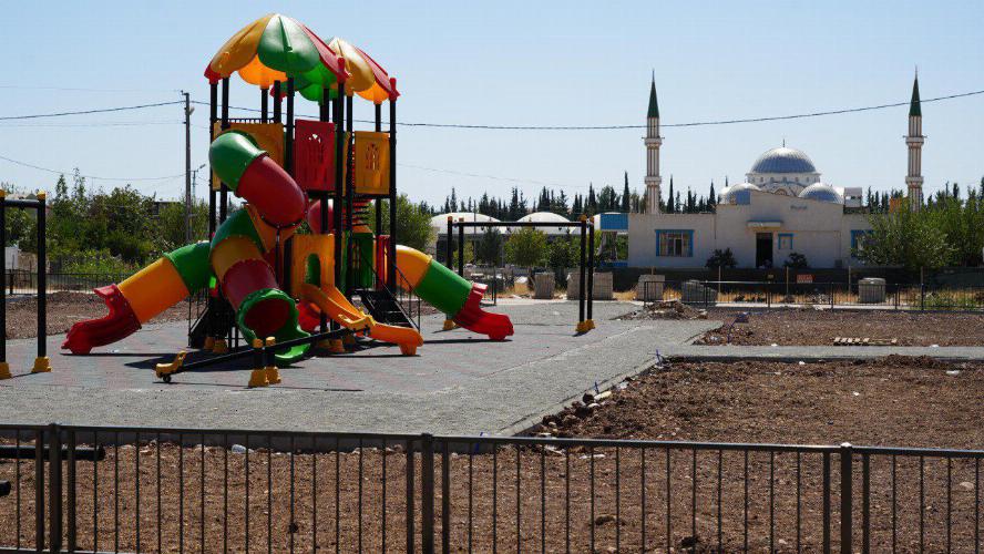 Başkanımız Tutdere yapımı devam eden parkları inceledi
