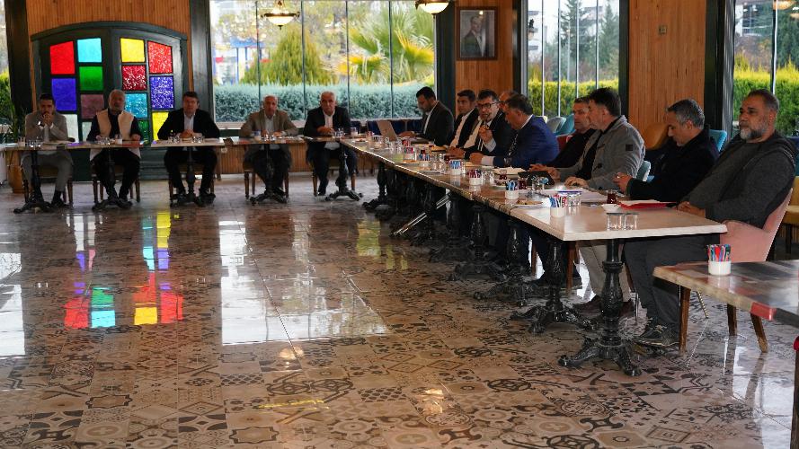 Başkanımız Tutdere’den yıl sonu değerlendirme toplantısı: “2025’te Daha Yoğun Çalışacağız”