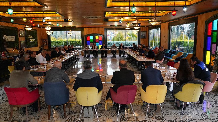 Başkanımız Tutdere’den yıl sonu değerlendirme toplantısı: “2025’te Daha Yoğun Çalışacağız”