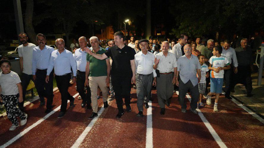 75. Yıl Koşu Parkı yenilenen yüzüyle Adıyamanlılardan tam not aldı
