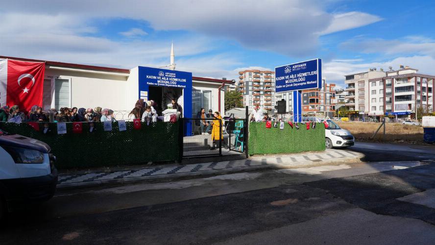 Adıyaman Belediyemiz Kadın ve Çocuk Dayanışma Merkezi hizmete açıldı   