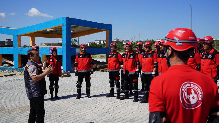 Adıyaman Belediyemizde Arama-Kurtarma Ekibi Kuruldu